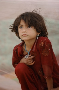 An Afghan girl 