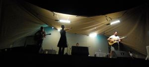Flyleaf in concert at FOB Ramrod